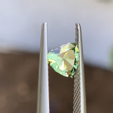 0.9ct Green Australian Sapphire, Trillion