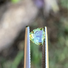1.0ct Green Sapphire, Trillion