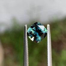 1.66ct Teal Parti Sapphire, Cushion