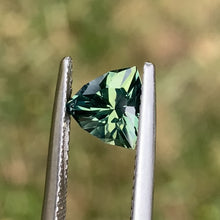 1.41ct Green Sapphire, Trillion