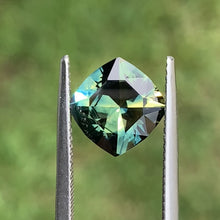 3.42ct Tri Colour Parti Australian Sapphire, Cushion