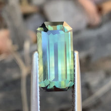 4.72ct Teal Sapphire, Emerald Shape