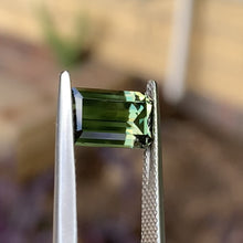 3.43ct Green Sapphire, Emerald Shape