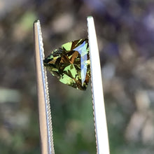 1.78ct Chartreuse Sapphire, Trillion