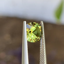 1.84ct Chartreuse Green Australian Sapphire, Cushion