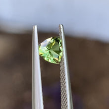 0.79ct Green Australian Sapphire, Trillion