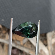 6.68ct Green Parti Sapphire, Pear