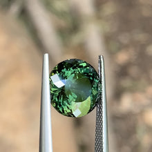 6.7ct Green Australian Sapphire, Round