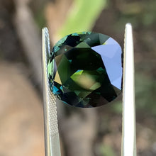 15.69ct Teal Australian Sapphire, Cushion