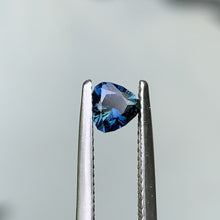 0.6ct Blue Green Sapphire, Trillion