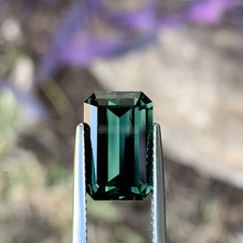 5.77ct Forest Green Australian Sapphire, Emerald Shape