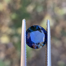2.15ct Blue Green Sapphire, Round