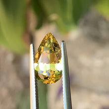 4.38ct Yellow Sapphire, Pear