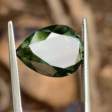12.99ct Olive Green Sapphire, Pear