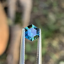 1.07ct Teal Parti Australian Sapphire, Hexagon
