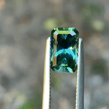 2.77ct Teal Green Sapphire, Rectangular