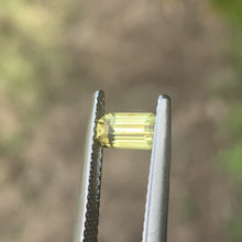 0.68ct Yellow Sapphire, Emerald Shape