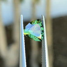 1.58ct Green Australian Sapphire, Trillion