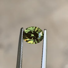 1.61ct Green Parti Sapphire, Oval