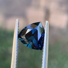 2.85ct Bluish Green Sapphire, Trillion