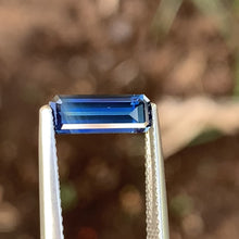 1.32ct Blue Sapphire, Long Emerald Shape