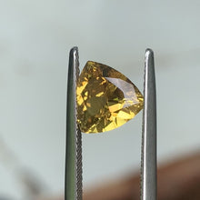 1.9ct Yellow Australian Sapphire, Trillion