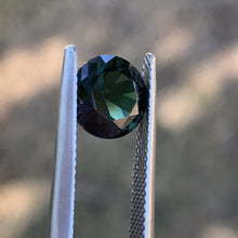 2.74ct Dark Green Sapphire, Round