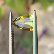 3.08ct Yellow Parti Sapphire, Shield