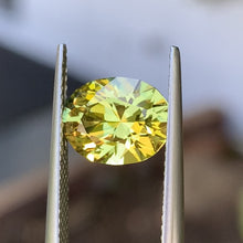 3.37ct Yellow Australian Sapphire, Oval