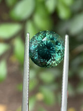 6.93ct Green Sapphire, Round