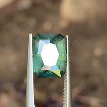 7.37ct Opalescent Green Australian Sapphire, Cushion