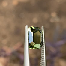 3.96ct Green Australian Sapphire, Cushion