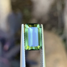 4.03ct Green Australian Sapphire, Emerald Shape