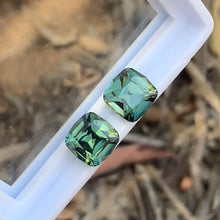 3.4tcw Parti Sapphires, Cushions