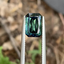 2.88ct Teal Sapphire, Emerald Shape