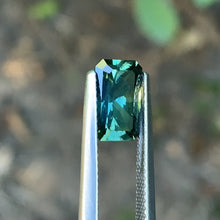 2.77ct Teal Green Sapphire, Rectangular