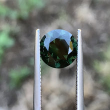 3.29ct Forest Green Sapphire, Round