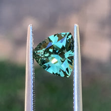 2.4ct Blue Green Sapphire, Trillion
