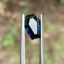 3.4ct Blue Sapphire, Coffin Shape