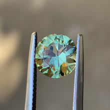 2.55ct Light Green Sapphire, Round