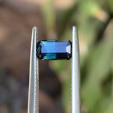 1.4ct Blue Green Sapphire, Emerald Shape