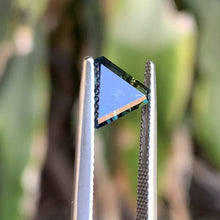 1.59ct Parti Sapphire, Blocky Trillion