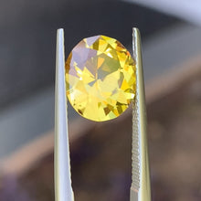 3.84ct Golden Yellow Australian Sapphire, Oval