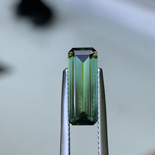 2.9ct Green Australian Sapphire, Emerald Shape