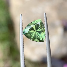 2.39ct Green Australian Sapphire, Trillion