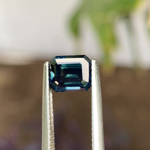 2.12ct Teal Blue Sapphire, Emerald Shape