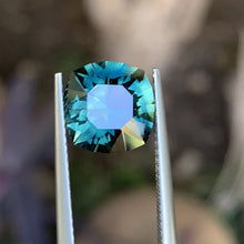 4.03ct Teal Australian Sapphire, Cushion