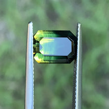 4.03ct Parti Sapphire, Emerald Shape