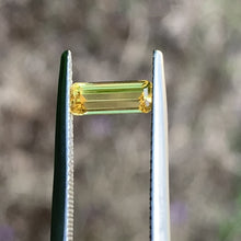 0.93ct Yellow Sapphire, Emerald Shape