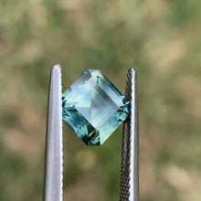 2.13ct Bluish Green Parti Sapphire, Octagon